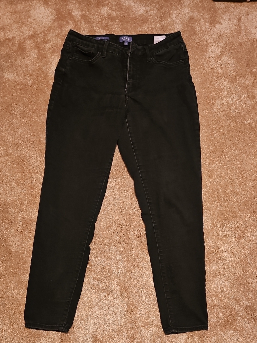 NYDJ Black Skinny Jeans